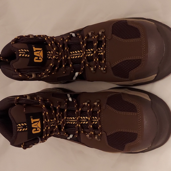 Caterpillar Steel Toe Work Boots size 10.5 - Picture 2 of 8